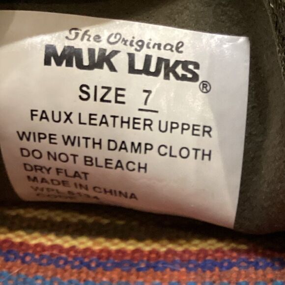 MUK LUKS Women's Street Kings Highway Clogs Sz 7 - Picture 8 of 9